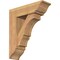 Ekena Millwork Balboa Traditional Smooth Bracket w/ Offset Brace, Western Red Cedar, 7 1/2"W x 24"D x 28"H BKT0806X24X28BOA01SWR - alternate 1
